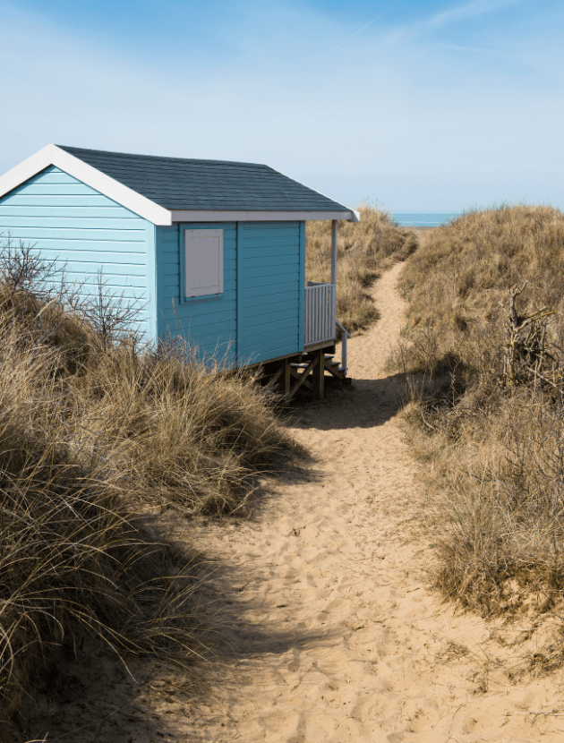 Hunstanton Norfolk beach hut