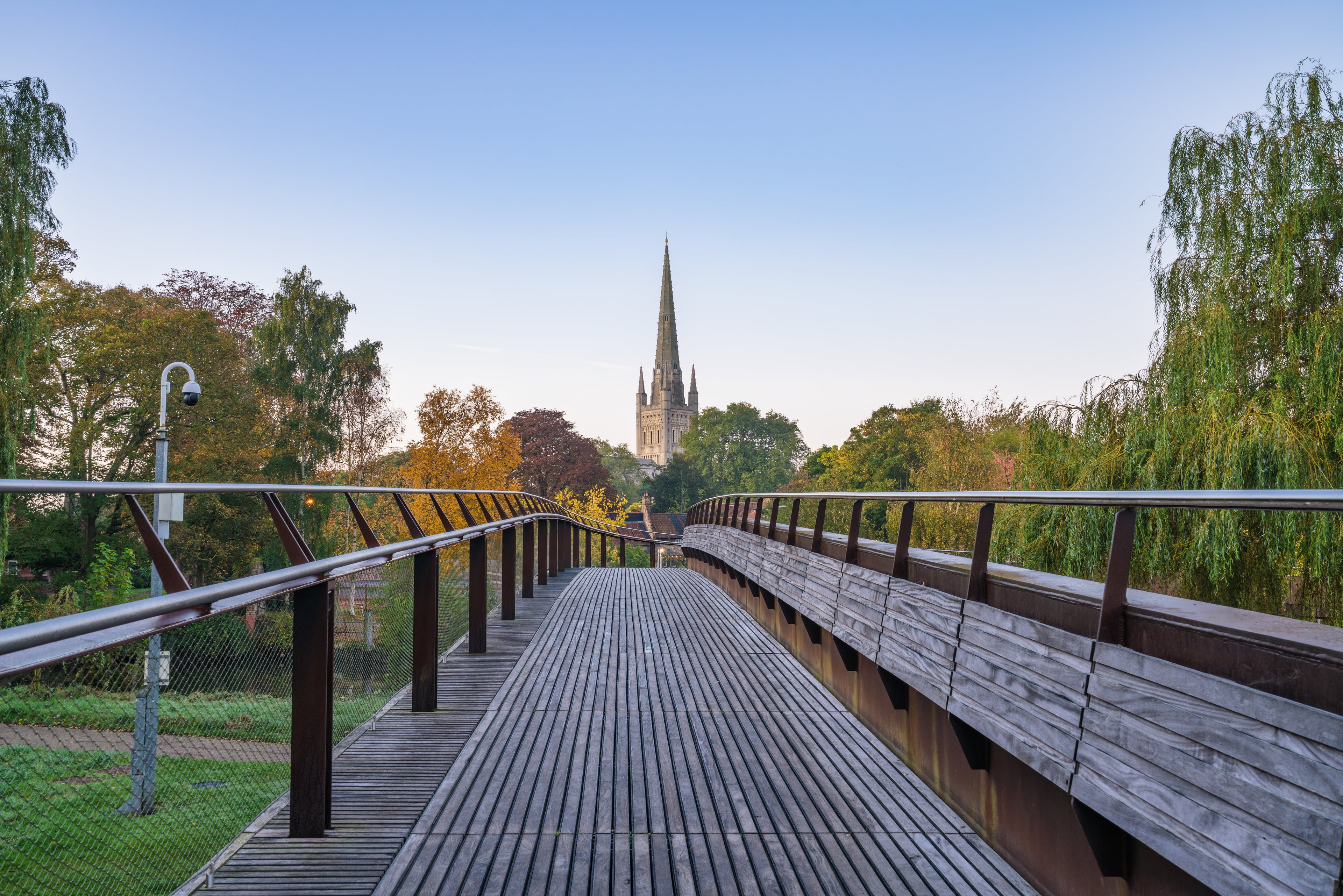 Norwich on a sunny day